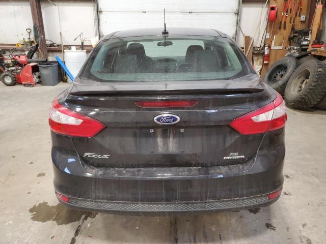 1FADP3F23DL256781 - 2013 FORD FOCUS SE BLACK photo 6