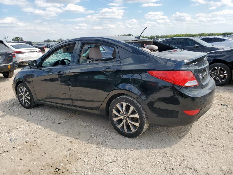 KMHCT4AE4HU357719 - 2017 HYUNDAI ACCENT SE BLACK photo 2