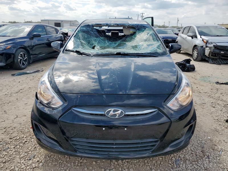 KMHCT4AE4HU357719 - 2017 HYUNDAI ACCENT SE BLACK photo 5