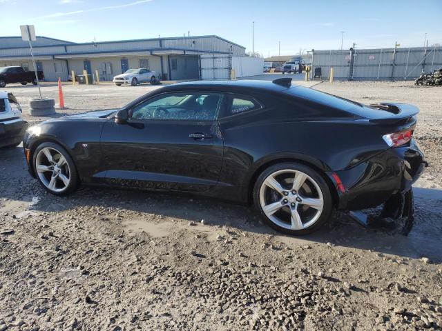 1G1FF1R76H0200187 - 2017 CHEVROLET CAMARO SS BLACK photo 2