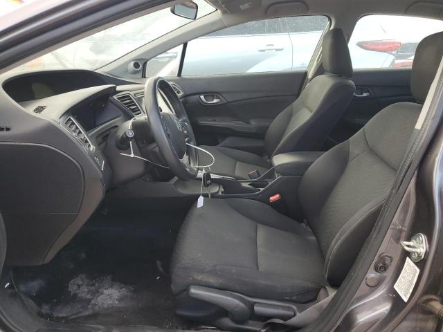 19XFB2F78FE010800 - 2015 HONDA CIVIC SE CHARCOAL photo 7