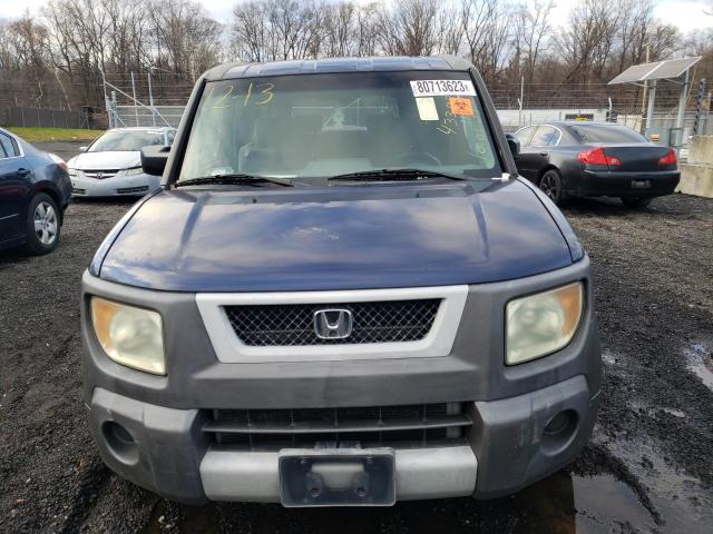 5J6YH28553L018224 - 2003 HONDA ELEMENT EX BLUE photo 5