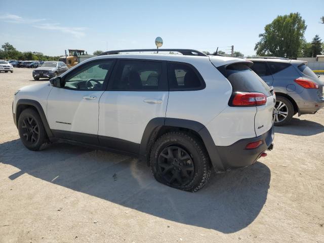 1C4PJMBS8GW154240 - 2016 JEEP CHEROKEE TRAILHAWK WHITE photo 2