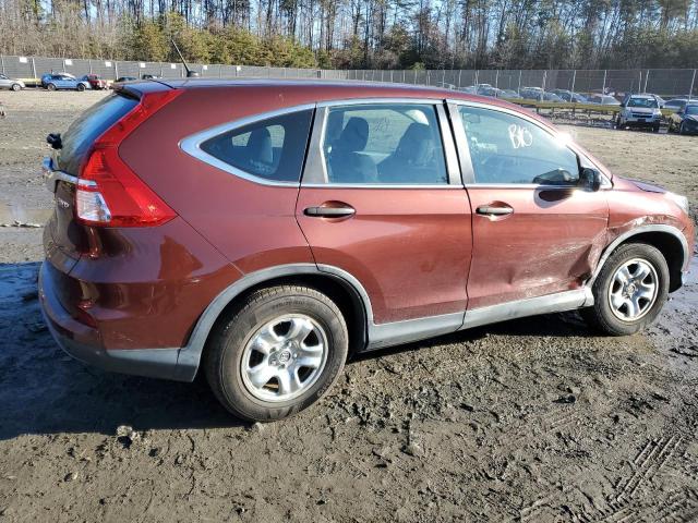 5J6RM4H36FL023818 - 2015 HONDA CR-V LX BROWN photo 3