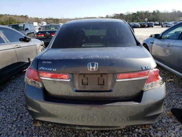 1HGCP3F7XCA004930 - 2012 HONDA ACCORD EX GRAY photo 6