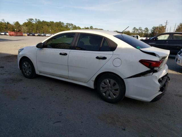 3KPA24AB6JE053249 - 2018 KIA RIO LX WHITE photo 2