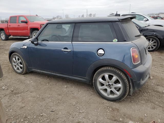 WMWMF73519TT99011 - 2009 MINI COOPER S BLUE photo 2