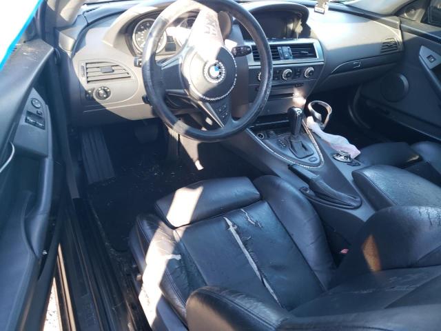 WBAEH73405B191885 - 2005 BMW 645 CI AUTOMATIC 黑色 照片 8