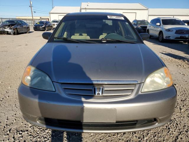 1HGES16503L031410 - 2003 HONDA CIVIC LX SILVER photo 5