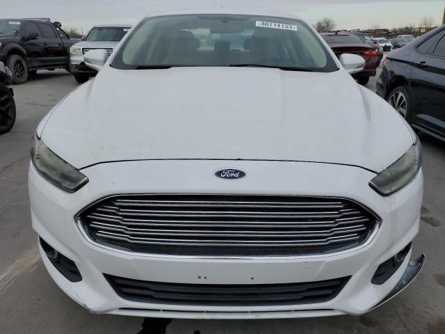 3FA6P0H90ER276930 - 2014 FORD FUSION SE WHITE photo 5