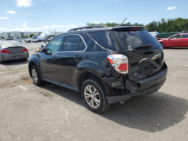 2GNALCEK9H6243890 - 2017 CHEVROLET EQUINOX LT BLACK photo 2