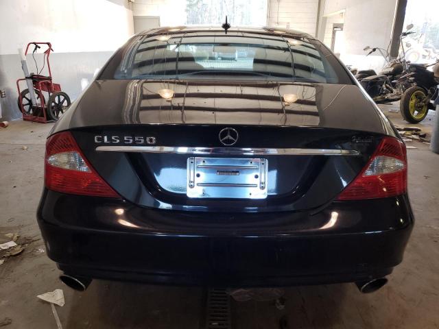 WDDDJ72X48A122504 - 2008 MERCEDES-BENZ CLS 550 BLACK photo 6