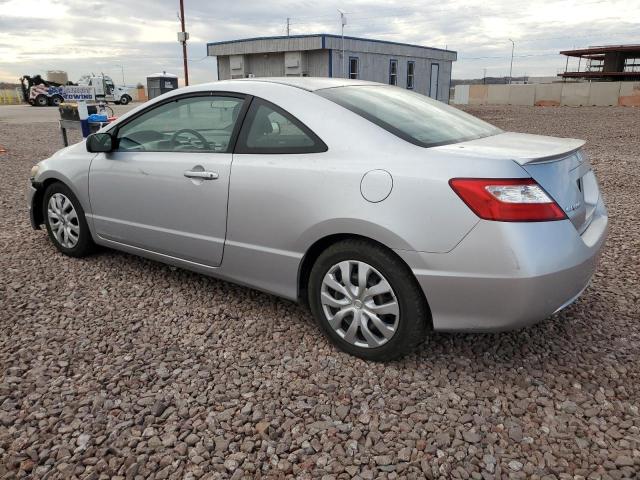 2HGFG12647H574461 - 2007 HONDA CIVIC LX SILVER photo 2