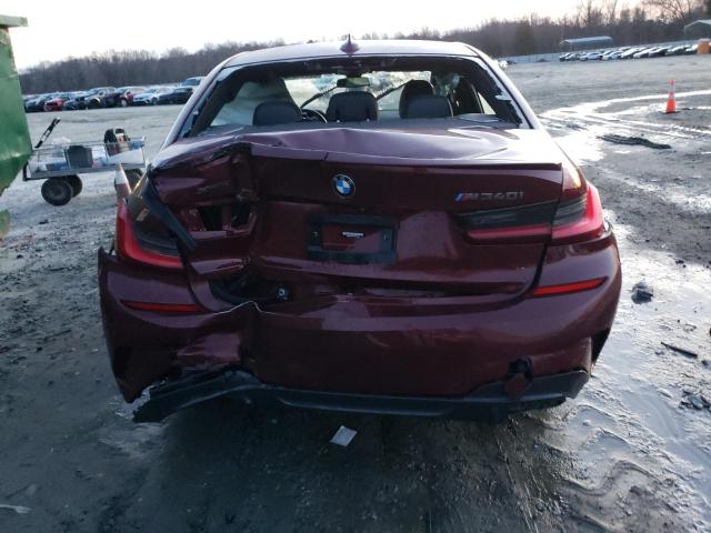 WBA5U9C0XNFM14849 - 2022 BMW M340XI BURGUNDY photo 6