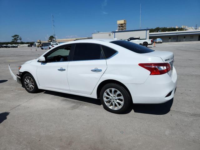 3N1AB7AP0JL652353 - 2018 NISSAN SENTRA S WHITE photo 2