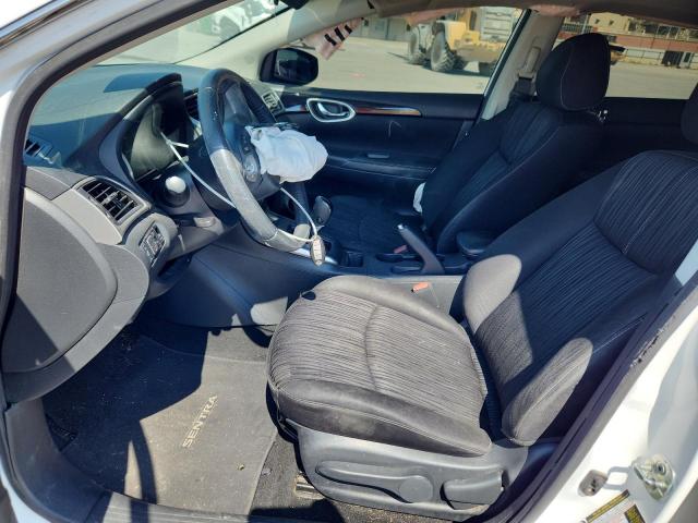 3N1AB7AP0JL652353 - 2018 NISSAN SENTRA S WHITE photo 7