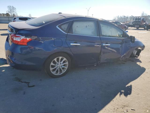 3N1AB7AP4JL657541 - 2018 NISSAN SENTRA S BLUE photo 3