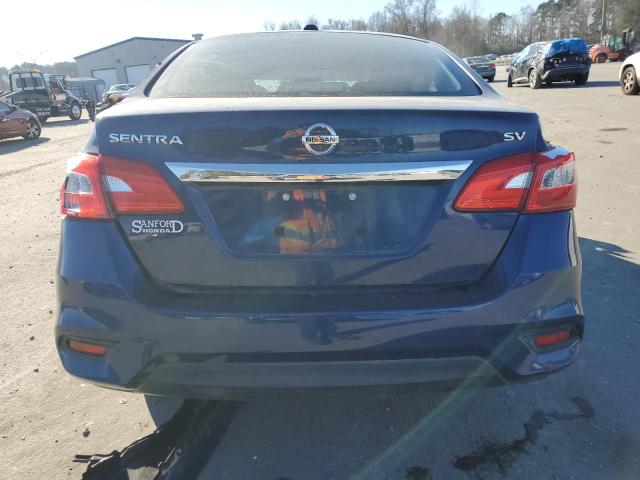 3N1AB7AP4JL657541 - 2018 NISSAN SENTRA S BLUE photo 6