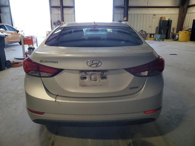 KMHDH4AE3EU070518 - 2014 HYUNDAI ELANTRA SE SILVER photo 6