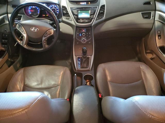 KMHDH4AE3EU070518 - 2014 HYUNDAI ELANTRA SE SILVER photo 8