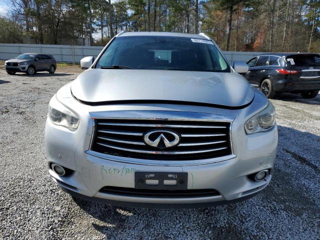 5N1AL0MM0DC325272 - 2013 INFINITI JX35 SILVER photo 5