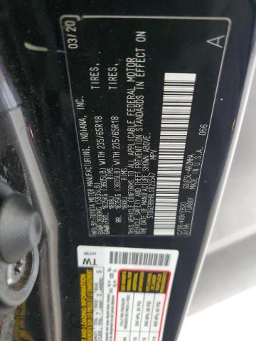 5TDGZRBH8LS025547 - 2020 TOYOTA HIGHLANDER XLE შავი ფოტო 13