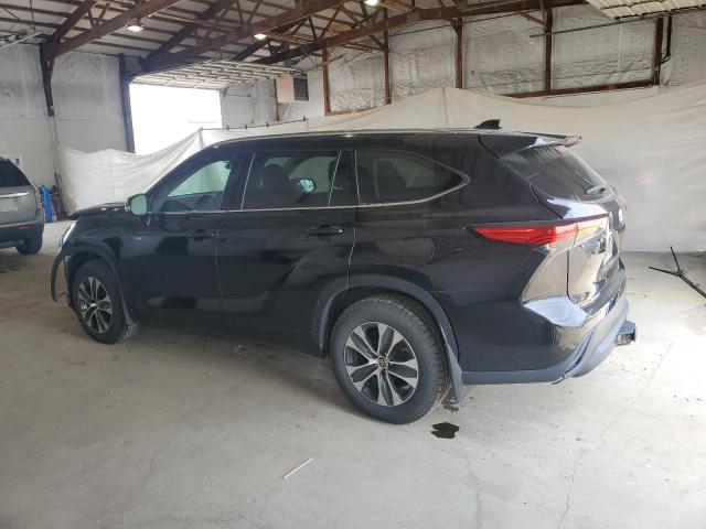 5TDGZRBH8LS025547 - 2020 TOYOTA HIGHLANDER XLE შავი ფოტო 2