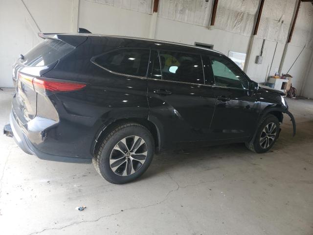 5TDGZRBH8LS025547 - 2020 TOYOTA HIGHLANDER XLE შავი ფოტო 3