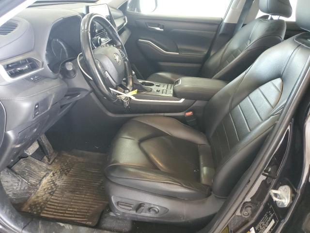 5TDGZRBH8LS025547 - 2020 TOYOTA HIGHLANDER XLE შავი ფოტო 7