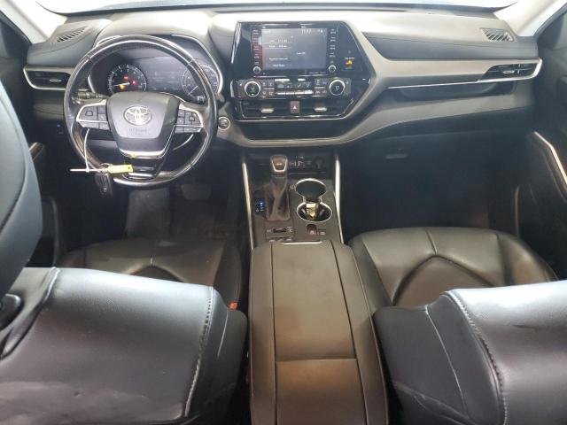 5TDGZRBH8LS025547 - 2020 TOYOTA HIGHLANDER XLE შავი ფოტო 8