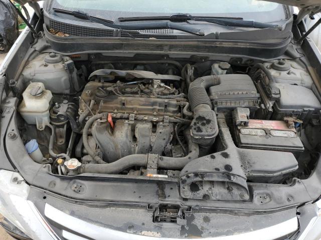 5NPEB4AC1EH862802 - 2014 HYUNDAI SONATA GLS SILVER photo 11