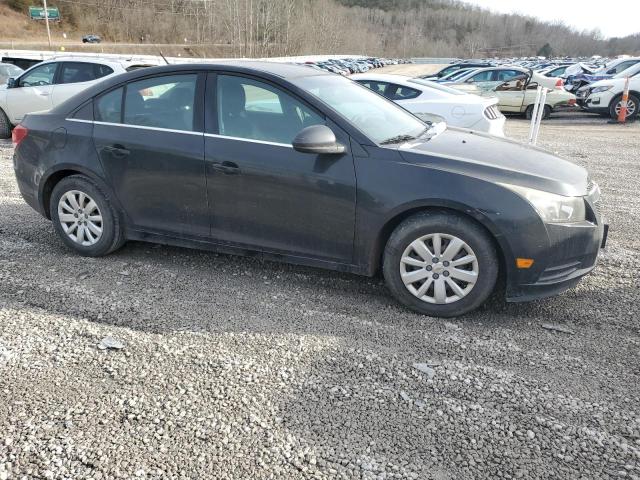 1G1PF5S93B7156929 - 2011 CHEVROLET CRUZE LT BLACK photo 4