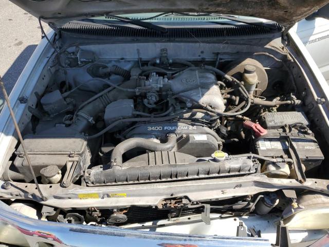 5TESN92N82Z091660 - 2002 TOYOTA TACOMA XTRACAB PRERUNNER Серебристый фото 11