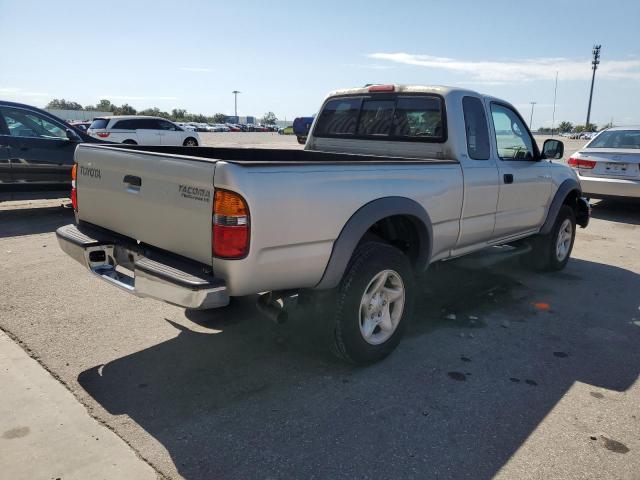 5TESN92N82Z091660 - 2002 TOYOTA TACOMA XTRACAB PRERUNNER Серебристый фото 3