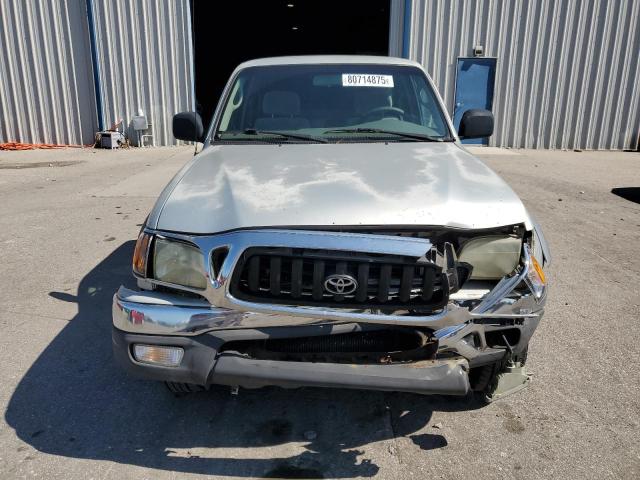 5TESN92N82Z091660 - 2002 TOYOTA TACOMA XTRACAB PRERUNNER Серебристый фото 5