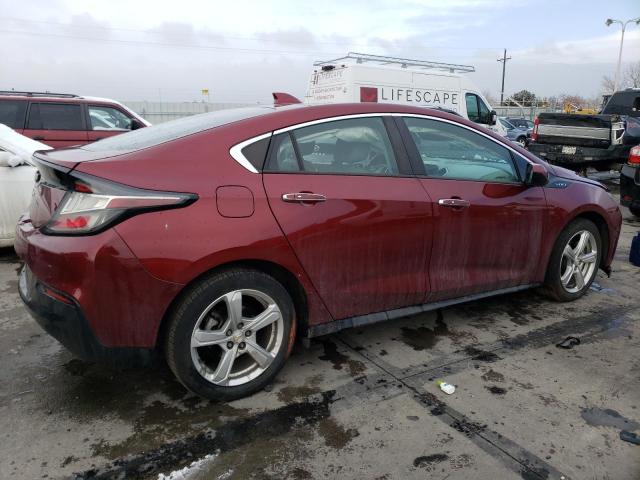 1G1RA6S56HU169727 - 2017 CHEVROLET VOLT LT BURGUNDY photo 3