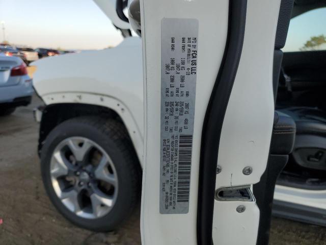 3C4NJDCB7KT767485 - 2019 JEEP COMPASS LIMITED Weiß Foto 14