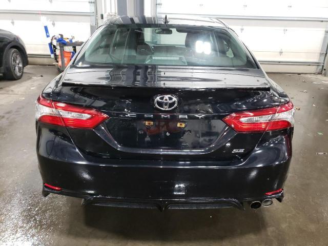 4T1B11HK6JU530951 - 2018 TOYOTA CAMRY L BLACK photo 6