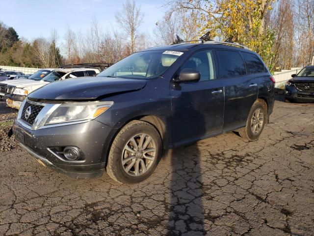 5N1AR2MM8EC692495 - 2014 NISSAN PATHFINDER S GRAY photo 1