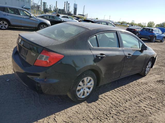 2HGFB2F49CH038774 - 2012 HONDA CIVIC LX BLACK photo 3