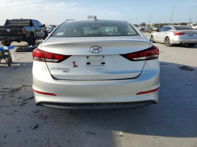 5NPD74LF6HH165828 - 2017 HYUNDAI ELANTRA SE SILVER photo 6