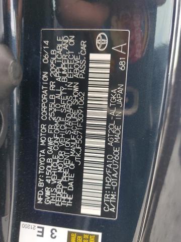 JTKJF5C71F3091062 - 2015 TOYOTA SCION TC 灰色 照片 13