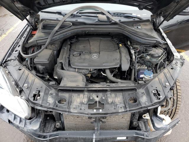 4JGDA5HB3EA352374 - 2014 MERCEDES-BENZ ML 350 4MATIC BLACK photo 11
