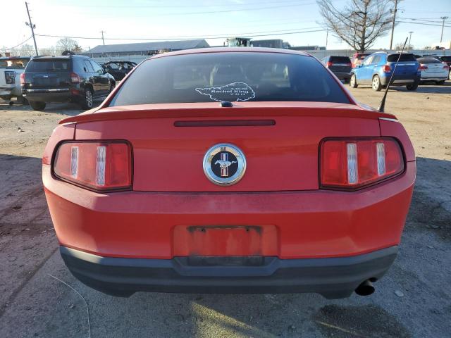 1ZVBP8AN7A5149178 - 2010 FORD MUSTANG RED photo 6