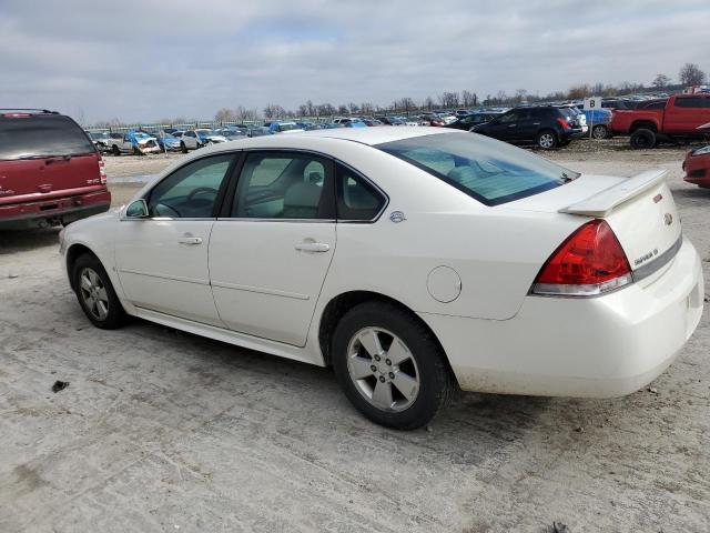 2G1WT57K891123125 - 2009 CHEVROLET IMPALA 1LT WHITE photo 2