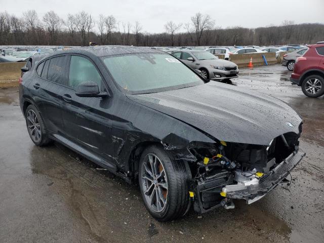 5UX2V5C06M9F29331 - 2021 BMW X4 XDRIVEM40I შავი ფოტო 4