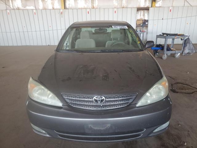 4T1BE32KX4U840100 - 2004 TOYOTA CAMRY LE CHARCOAL photo 5