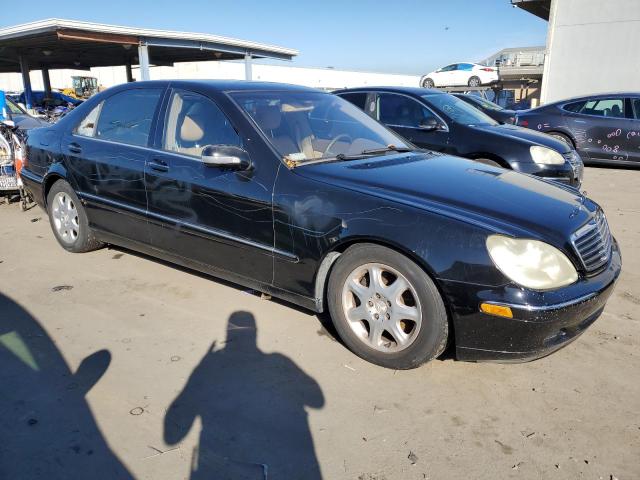 WDBNG70J41A179625 - 2001 MERCEDES-BENZ S 430 BLACK photo 4