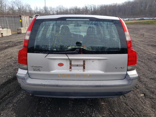 YV1SW61RX22216429 - 2002 VOLVO V70 SILVER photo 6