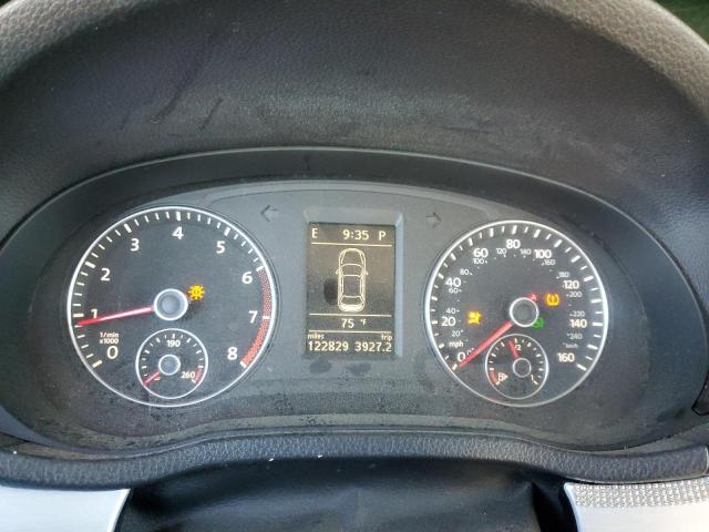 1VWBP7A32CC003133 - 2012 VOLKSWAGEN PASSAT SE ვერცხლისფერი ფოტო 9